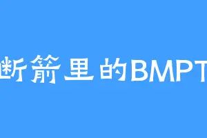 断箭里的BMPT