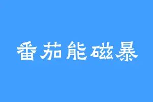番茄能磁暴