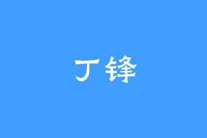 丁锋