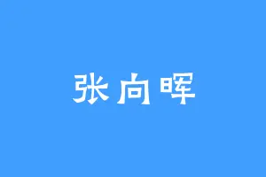 张向晖
