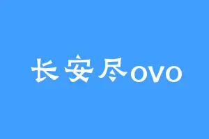 长安尽ovo