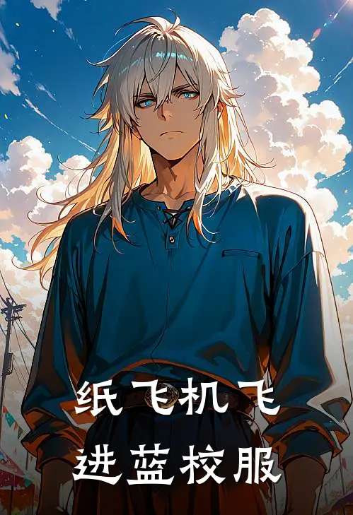 纸飞机飞进蓝校服