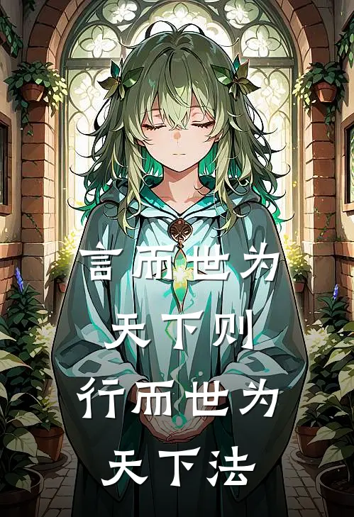 言而世为天下则,行而世为天下法