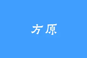 方原