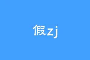 假zj