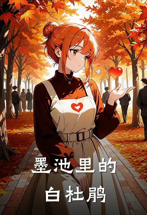 墨池里的白杜鹃