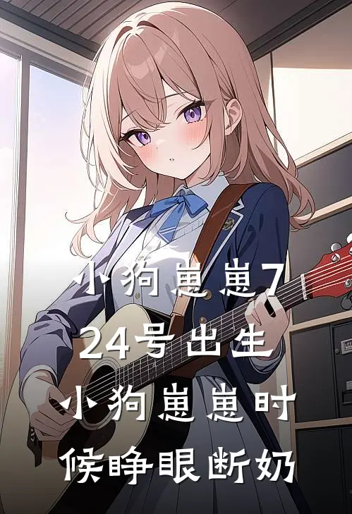 小狗崽崽7.24号出生小狗崽崽时候睁眼断奶