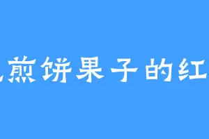 爱吃煎饼果子的红领巾