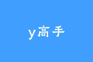 y高手