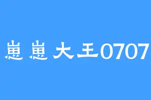 崽崽大王0707