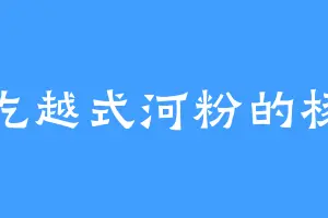 爱吃越式河粉的杨梅