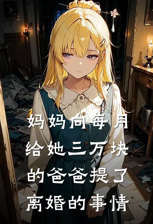 妈妈向每月给她三万块的爸爸提了离婚的事情